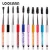 Import Private Label Retractable Cosmetics Mascara Makeup Brush Silicone Head Eyelash Extension Brush With Cap from China