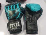 Professional Boxing gloves Custom logo Cowhide/ Artificial Leather bag Muay Thai Kick Boxing Gloves Punching MMA Training