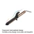 Import Professional ceramic tourmaline barrel curling iron wand and hair curler with clip from China
