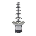Professional Chocolate Fountain Machine  Commerical Electric 6 Tiers Chocolate Machine