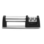 Professional Knife Sharpener 2 Stage Knife Sharpening with Diamond Tungsten Ceramic