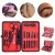 Import Professional Luxury PU leather case Manicure Beauty 15 Pcs all-in 1 kit Stainless Steel SS Gift Black Pedicure Manicure Tool Set from China