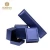 Import Proposal Wedding Ring Boxes Grey Soft Velvet Insert Gift Jewelry Box from China