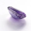 purple color oval loose gemstone amethyst for jewelry