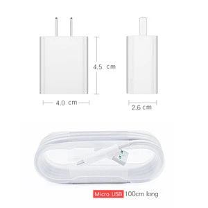 QC3.0 Fully Compatible Fast Charger With 7Pin VOOC Cable Set For OPPO For Vivo