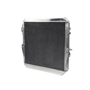 Racing Car Engine Spares Parts Cooling System All Aluminum Radiator for Japan Toyota Hilux Left Hand Drive