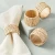 Import Rattan wood napkin ring from India