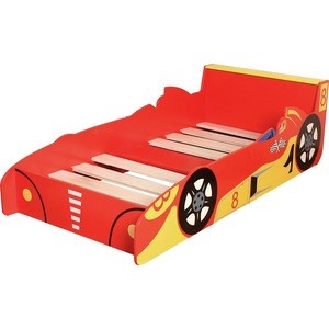 RC107 New modern RACING CAR wooden kids study table with stool design for boys