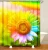 Import Ready to ship wholesale waterproof sunflower shower curtain sets with rugs from China