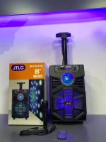 Rechargeable 30W Amplified Sound Box Amplifier wired Microphone Karaoke Speaker