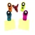 Import Refrigerator Magnetic seal Clips Bag Clips Plastic for Home Kitchen Office from China