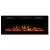 Import Regal Flame Fusion 50" Log Built-in Ventless Recessed Wall Mounted Electric Fireplace from China