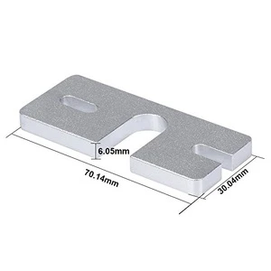 Reprap Hot end Remote Fixing Aluminum Alloy CNC Mount Plate for V5 V6 3D Printer Parts