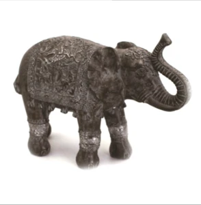 Resin Crafts Creative Simulation Thai Resin Mother and Child Elephant Feng Shui Home Decoration Decoration