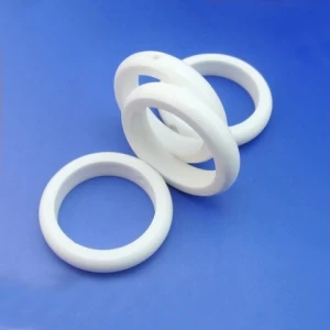 Resistant Industrial White Zirconia Ceramic Ring