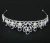 Retro Crystal Crown Queen bridal wedding hair accessories big white crystal tiara Baroque crowns