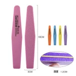 Rhombus  Double Side Nail Buffer Women Ladies Nail Files Art Tips Buffing File Sponge Manicure Care Sanding Makeup Beauty Tools
