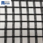ROAD Manufacturer High Tensile Basalt Fiber Mesh Geo Grid Fiberglass Geogrid Coated Bitumen 100-100kN/m For Sale