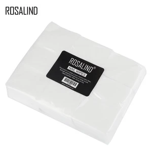 Rosalind new arrival 900Pcs/Bag lint free wipes nail polish removers cotton pads nail cotton pads for wholesale