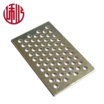 Round Hole Aluminum Perforated Aluminum Sheet Punched Decking