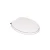 Import Round MDF/Moulded Toilet seat cover with Soft Close function/Zinc hinge from China
