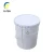 Import Round metal bucket for paint use small 10L paint pail with flower metal lid from China