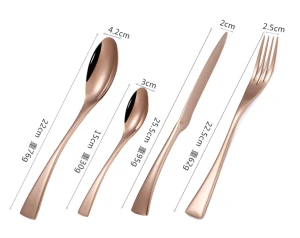 Royal Stainless Steel Spoon Fork Knife Cutlery Flatware Sets