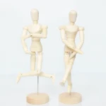 Ruichen New 8-inch wooden man model wooden joint man Customization of wood crafts