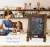 Import Rustic decorative Wooden Frame Standing Chalkboard Sign Magnetic Memo Board wooden blackboard from China