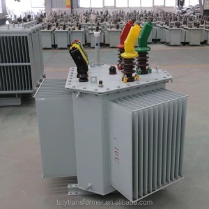 S13-MRL Series Three-dimensional Wound Core Power Electric Transformer Oil Type Transformer Price 6kV 10kV