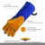 Import SAFEYEAR padding leather heat resistant welding gloves from China