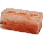Salt 3 candle holder, Organic Himalayan crystal salt candle holder, Natural Crafted Three Hole Himalayan Salt Candle Holder
