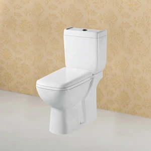 Sanitary Ware Ceramic Suites Freestanding Two Piece WC Toilet