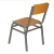 Import school chair for university library dining chair Stackable School Chair with Plywood Top from China