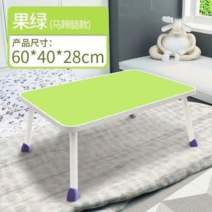 School plastic folding table and chair attached table for kids