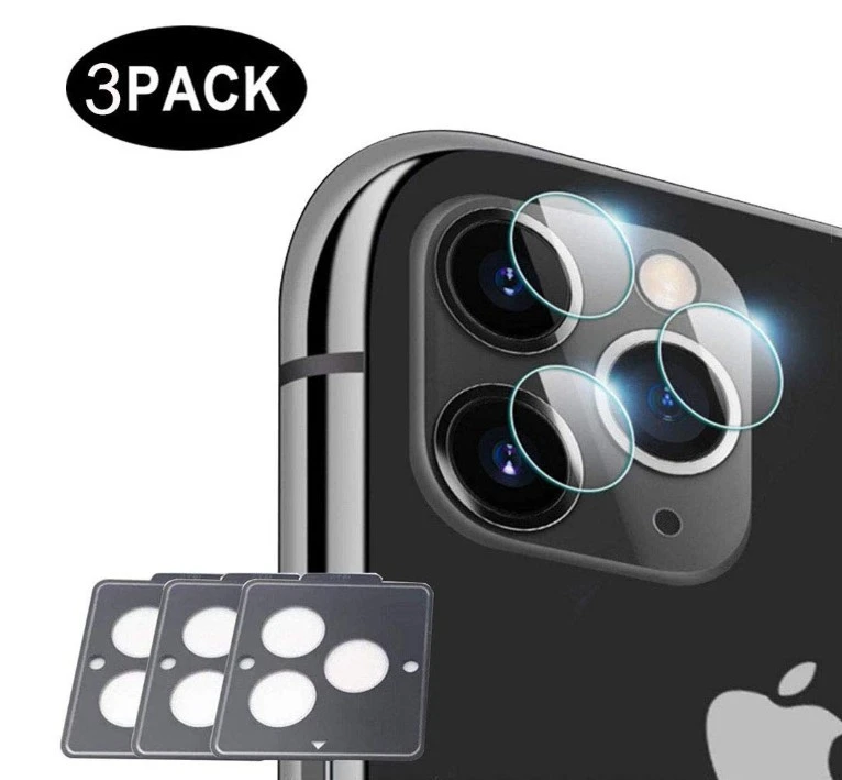 Screen Protector For iPhone 11 Pro Max Tempered Glass Camera Lens Films