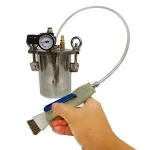 Semi-Automatic Hand Glue Brushing Machine  bristle  glue brush  pneumatic PU glue brushing machine for shoes leather goods