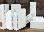 Shenzhen coated paper packing box for nutritive skin care product, custom cosmetic paper box packaging