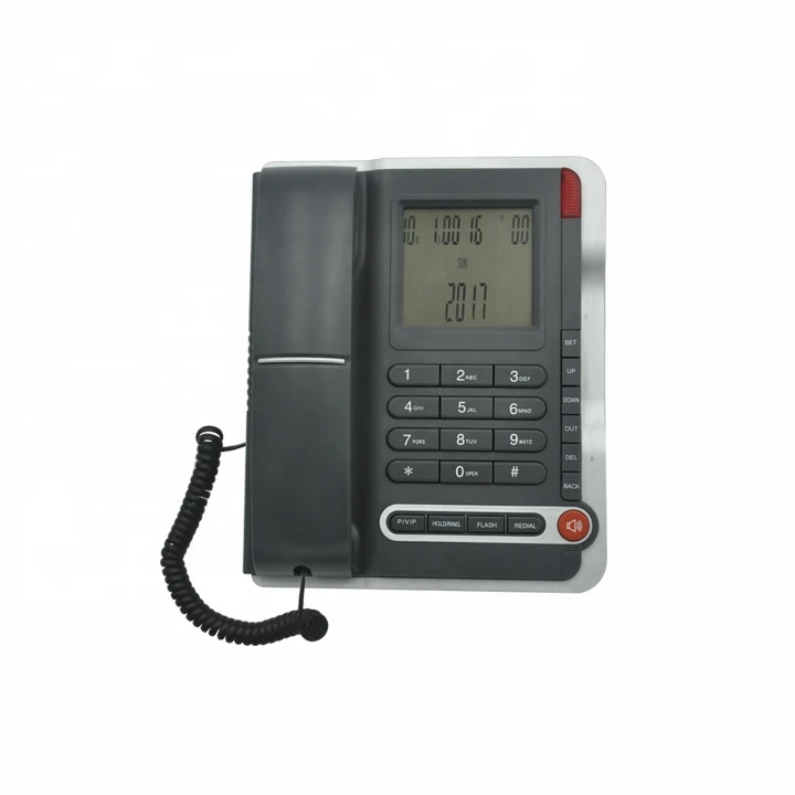ShenzhenHot Product Jumbo LCD Display with Backlight Function Landline Telephone with Caller ID