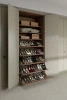shoe rack cabinet modern luxury solid wooden furniture storage cabinet shoe cabinet
