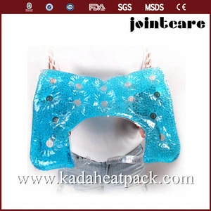 Shoulder heat pad; bath gift set gel beads hot cold pack