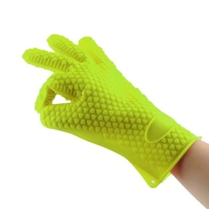 Silicone Cooking Gloves Heat Resistant Oven Mitts