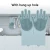 Import Silicone Dishwashing Brush Glove Kitchen Magic Cleaning Gloves from China