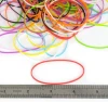 Silicone Rubber Band Resistant Elastic Rubber Band Assorted Colors Rubber Band