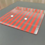 silk screen printing glass for touch screen switch
