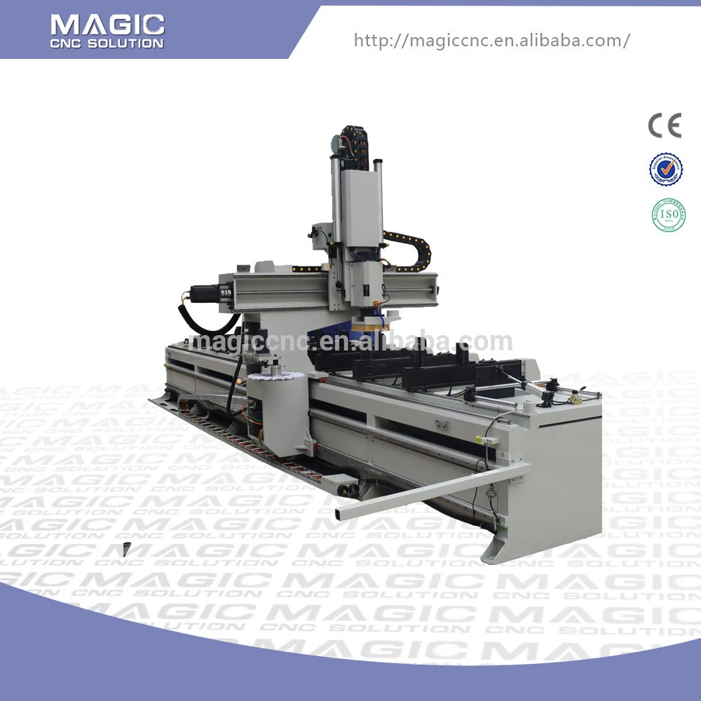 Single arm woodworking CNC Router for making door and window