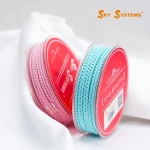 SKY CNF 2.5mm Jewelry Cord Polyester Cord Jewelry Accessories Bracelet and Necklace Material 80 Colors