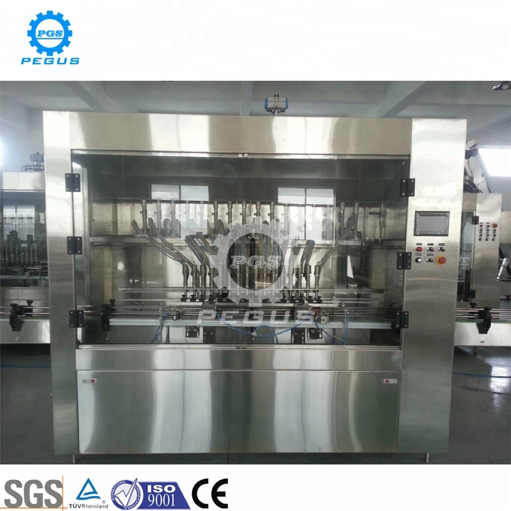 Small capacity soybean oil filling project for glass bottle oil filling and capping machine