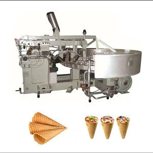 Small commercial electric  sugar cone maker waffle cone forming machine for making ice cream cone