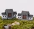 Import Small decoration house resin miniature houses figurine for garden ornament from China